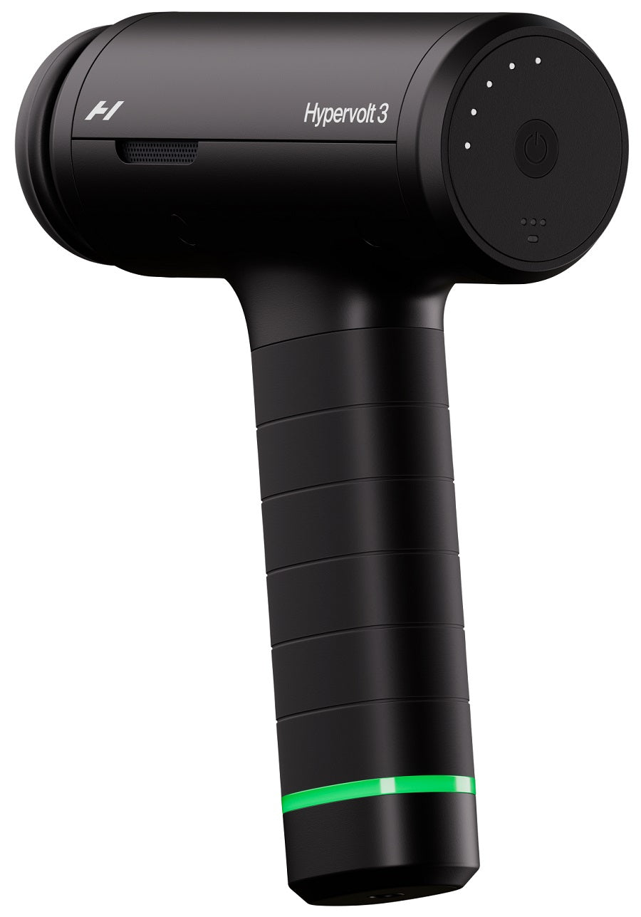 HyperIce Massagepistole Hypervolt 3 – Perkussionsmassage, 5 Stufen, mit Wärmefunktion – Akku