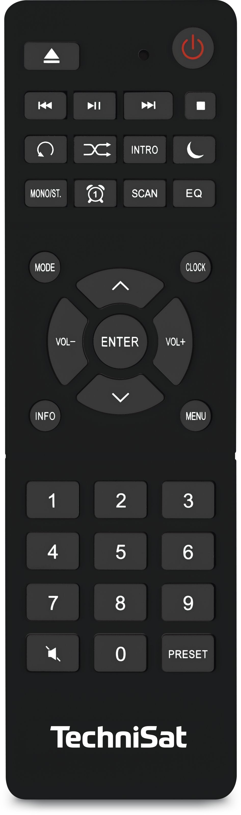 TechniSat DigitRadio 370 CD BT – DAB-/Internetradio – Tischradio – DAB+, UKW, CD, Bluetooth – Schwarz