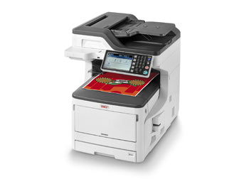 OKI MC883dn – Farbiges Laser-MFP A3, 4-in-1 – USB/LAN – Duplex, Duplex-ADF – 35 ppm S/W, 35 ppm Farbe