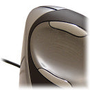 Evoluent Vertical Mouse4 Small Right Ergonomische Maus – kabelgebunden, programmierbare Tasten, schwarz