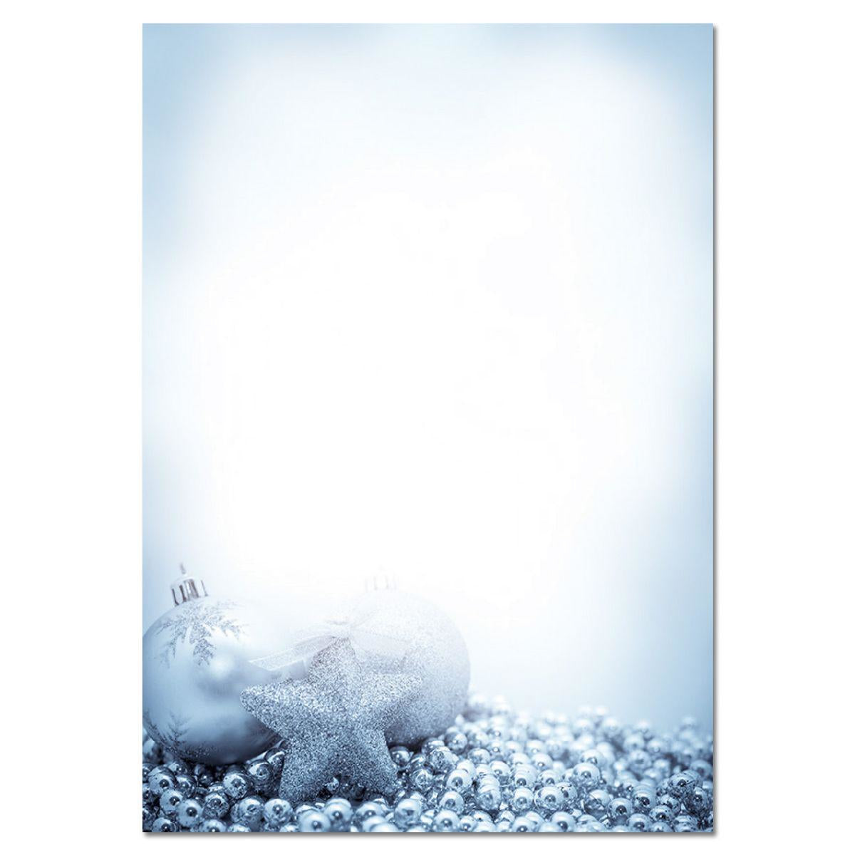 Sigel Motivpapier – A4, 90 g/m², mehrfarbig, Motiv: Blue Mystery – für Inkjet/Laser/Kopierer – FSC – 100 Blatt