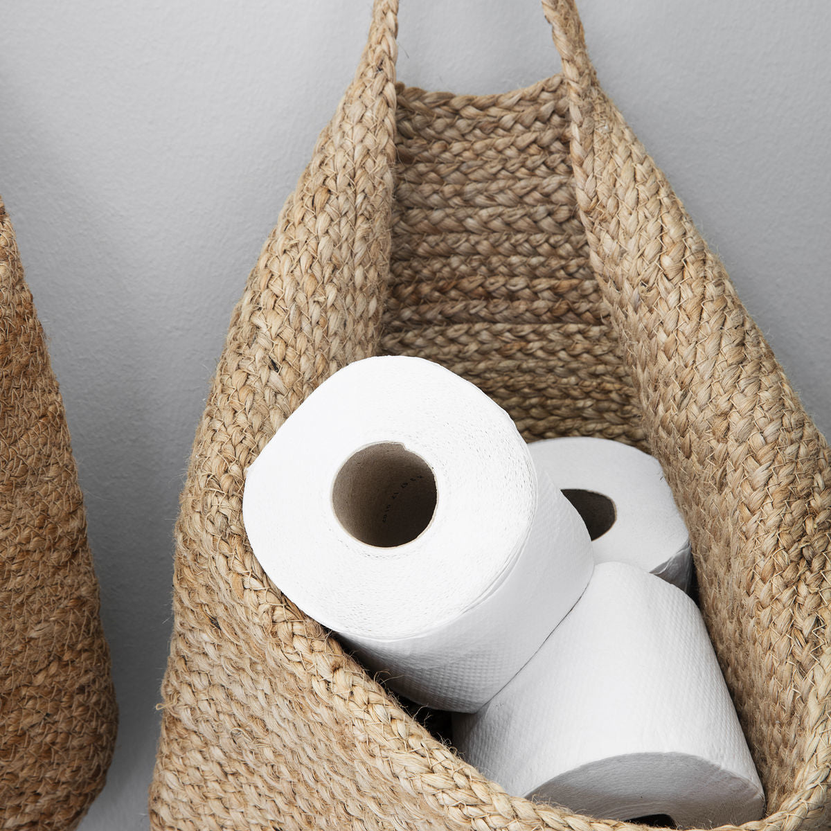 Society of Lifestyle House Doctor Mira Aufbewahrungskorb – Jute – Braun – 320 × 400 mm