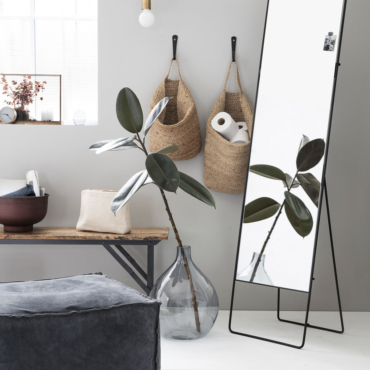 Society of Lifestyle House Doctor Mira Aufbewahrungskorb – Jute – Braun – 320 × 400 mm
