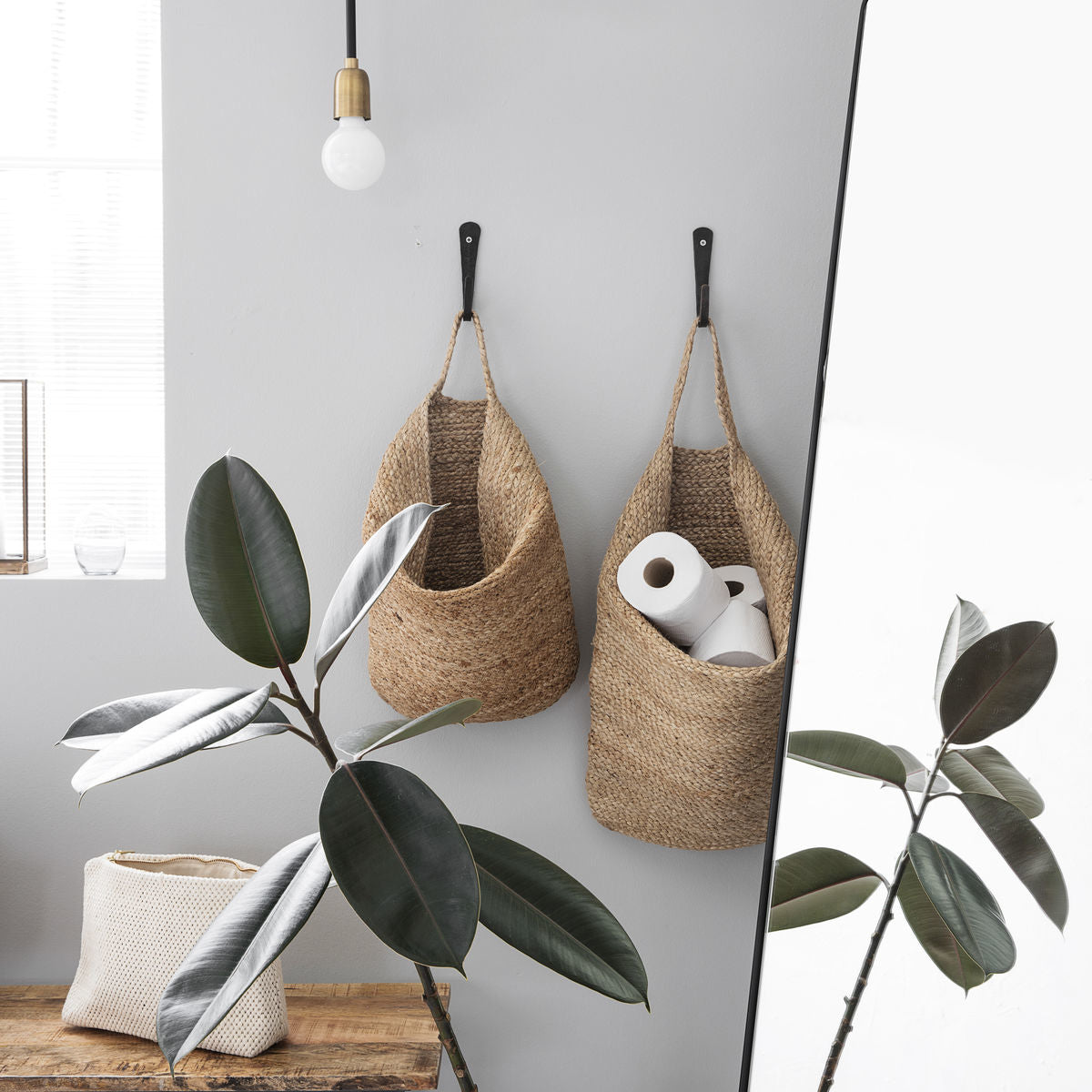 Society of Lifestyle House Doctor Mira Aufbewahrungskorb – Jute – Braun – 320 × 400 mm