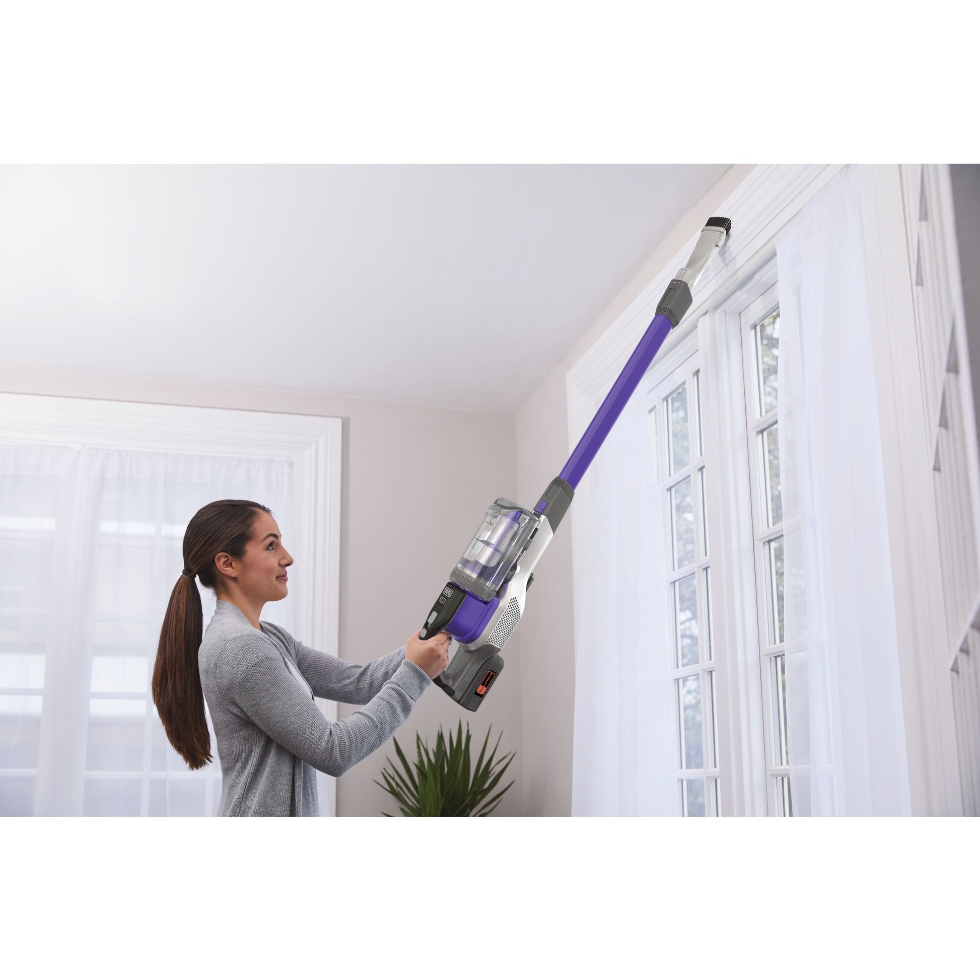 Black & Decker BHFEV362DP-QW – Stabstaubsauger – 36 V, 78 min, 0,75 l