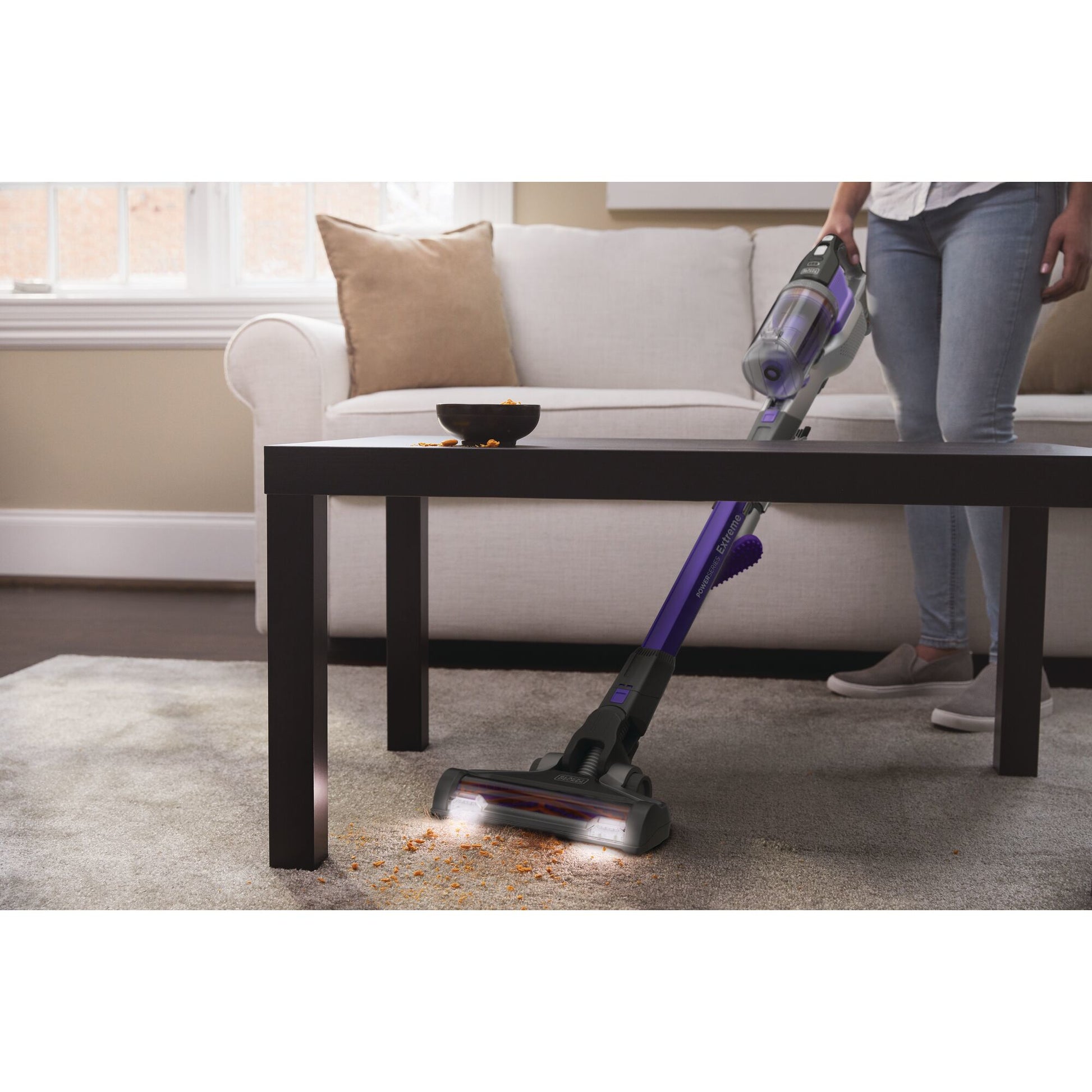 Black & Decker BHFEV362DP-QW – Stabstaubsauger – 36 V, 78 min, 0,75 l