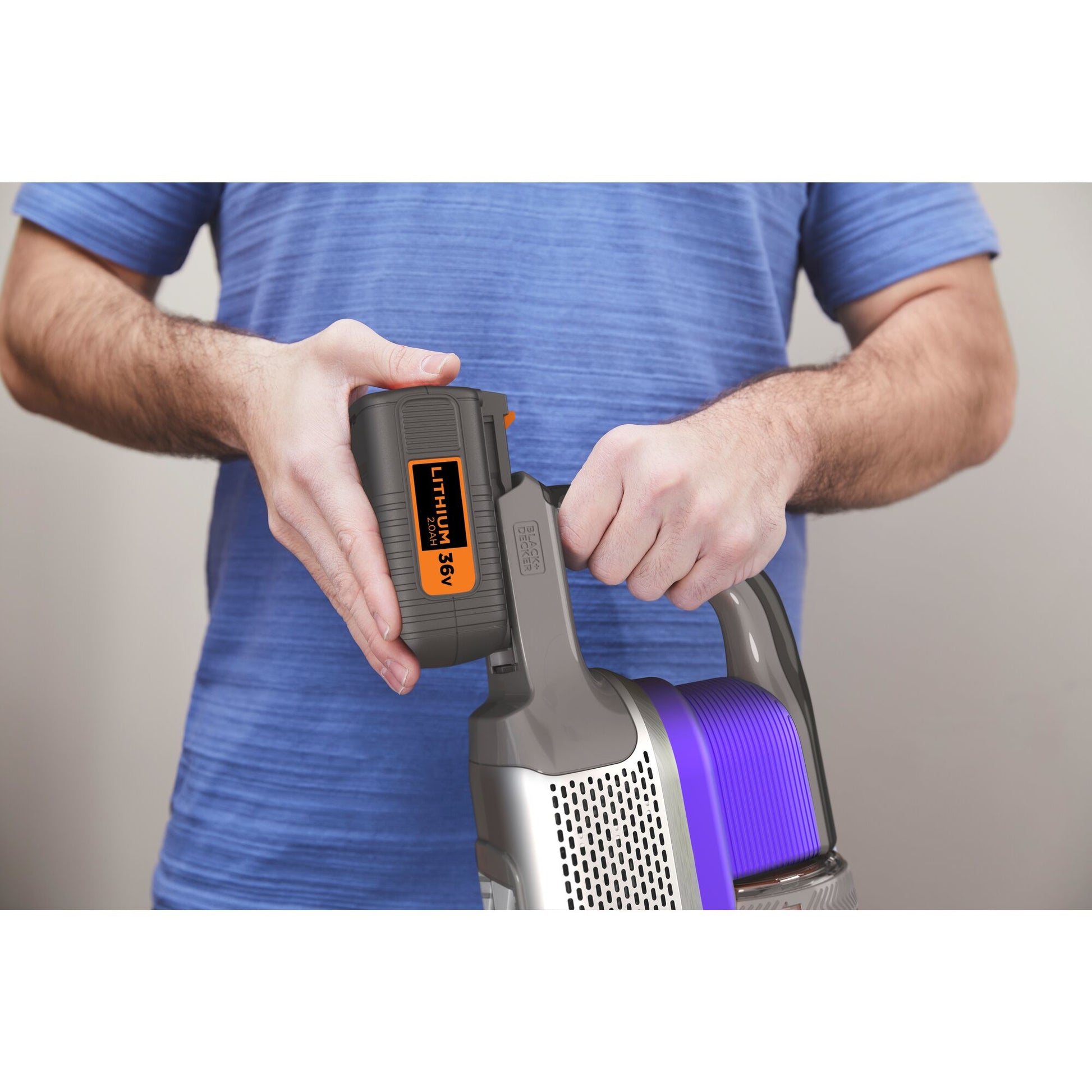 Black & Decker BHFEV362DP-QW – Stabstaubsauger – 36 V, 78 min, 0,75 l