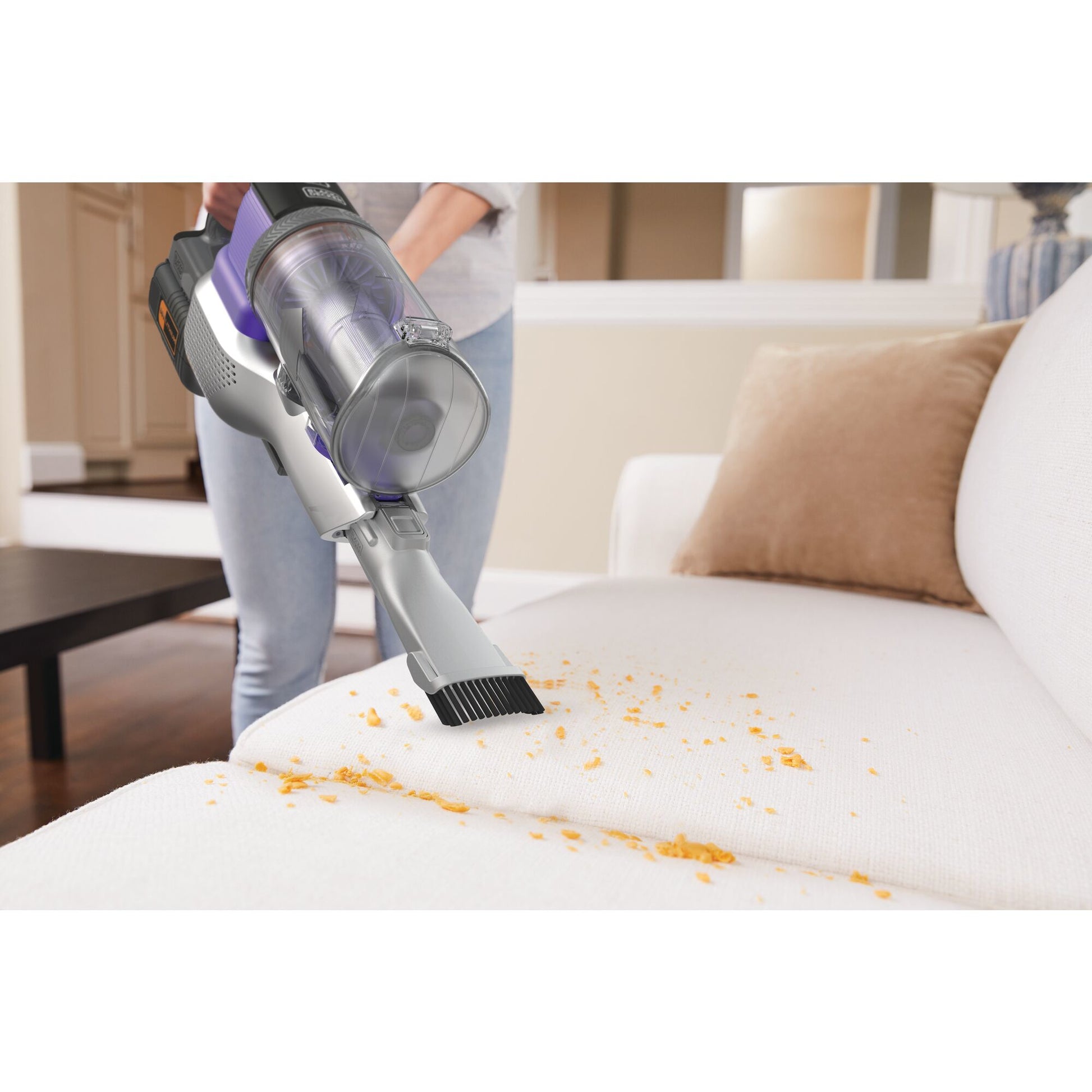 Black & Decker BHFEV362DP-QW – Stabstaubsauger – 36 V, 78 min, 0,75 l