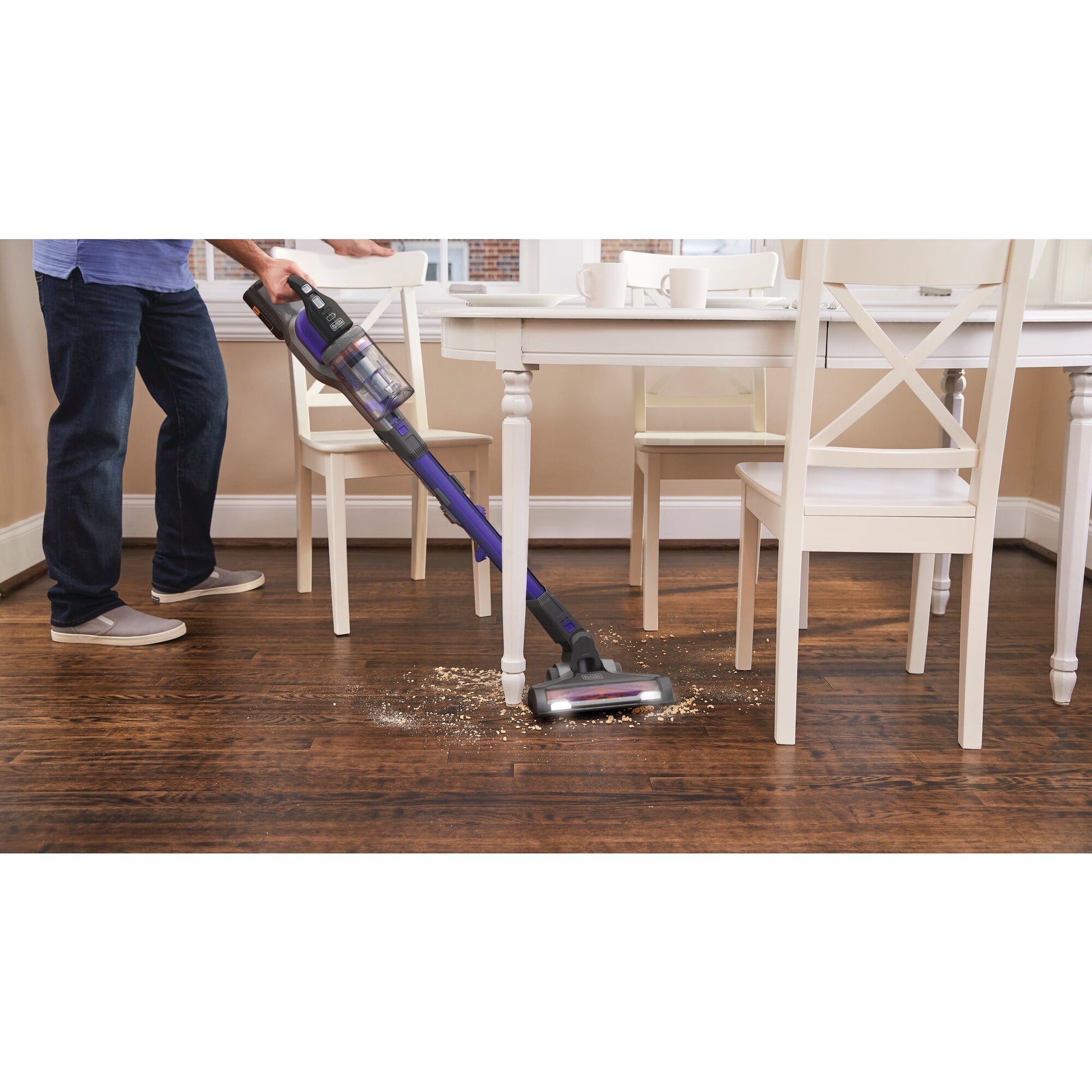 Black & Decker BHFEV362DP-QW – Stabstaubsauger – 36 V, 78 min, 0,75 l