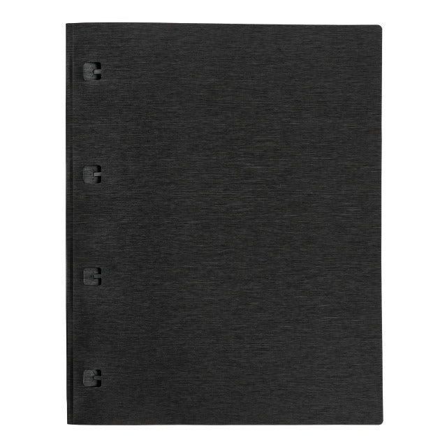 Kolma Schnellhefter LineaVerde XL – A4, PP, schwarz, Fassungsvermögen 40 Zeigebuchtaschen