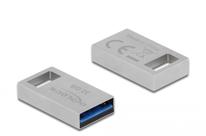 DeLOCK USB 3,2 Gen 1 32 GB – Ohne Deckel, für USB Typ‑A