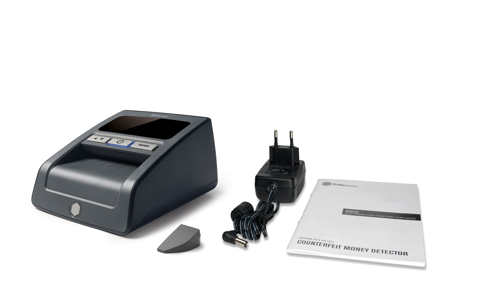 Safescan 185-S – Geldscheinprüfgerät, Schwarz, Infrarot (IR), Magnetisch