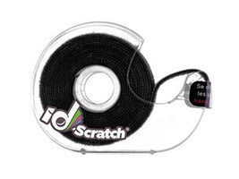 PatchSee Klettband IDS-DB-BOX-2.0 – 20 mm × 2,00 m, Polyamid, Schwarz, haftend, 1er-Pack