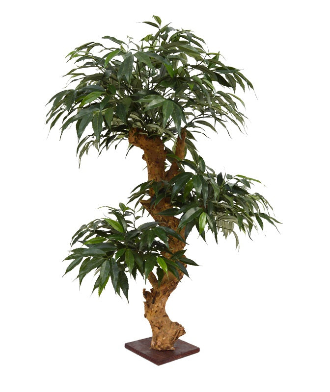Botanic-Haus Künstlicher Baum – für den Innenbereich – 50 × 80 × 50 cm – Polyester (PES), grün