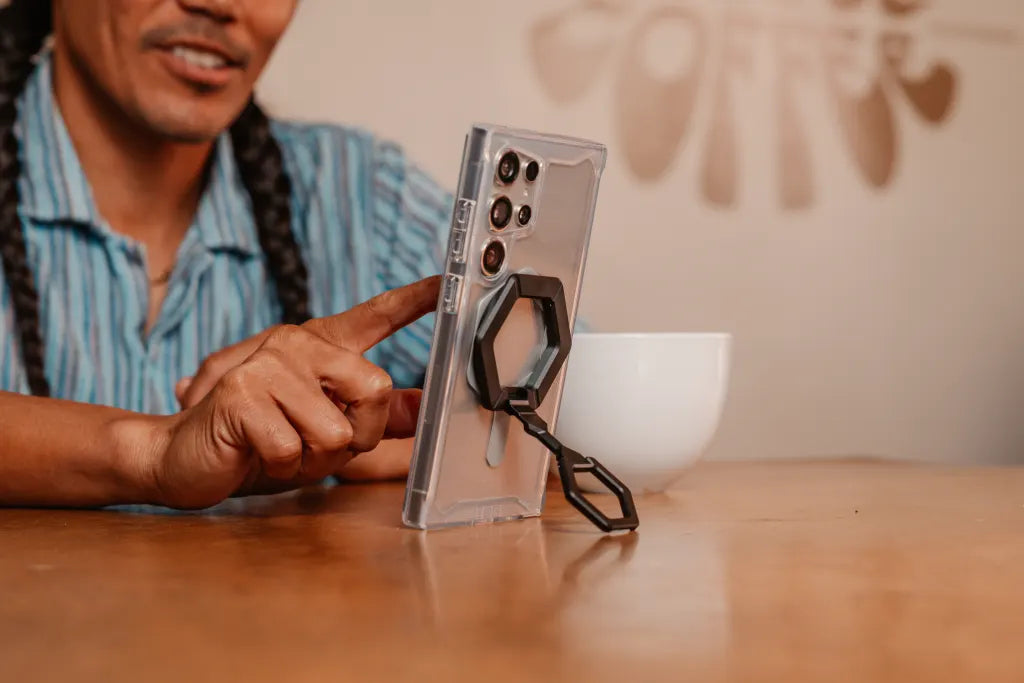 Urban Armor Gear UAG Ringhalterung – für Universal, Metall, Beige