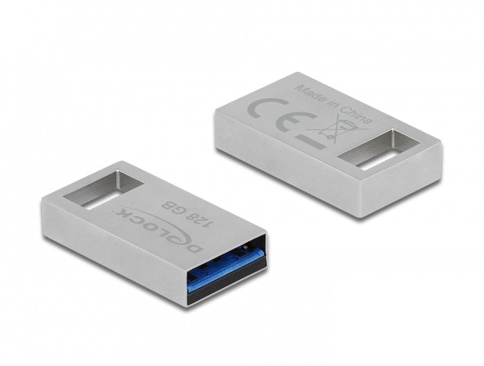 DeLOCK USB 3.2 Gen 1 Speicherstick – 128 GB, USB-A 3.2 Gen 1, 111 MB/s Lesen, Metallgehäuse