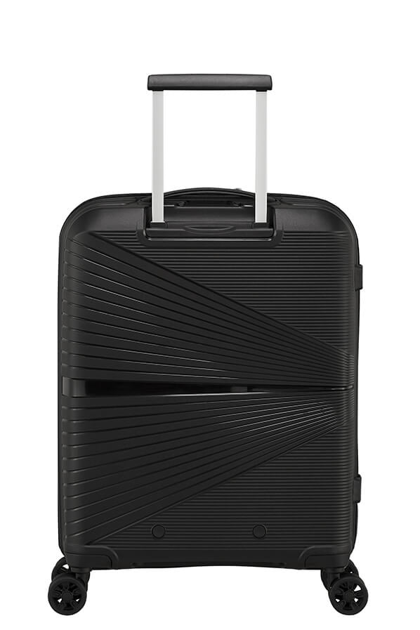 American Tourister Handgepäck-Trolley – Hartschale, 4 Doppelrollen, mit TSA, Onyx Schwarz, 40 × 50 × 20 cm