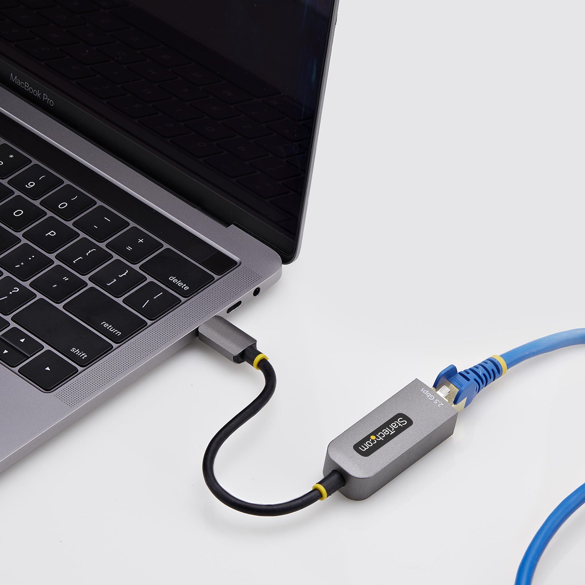 StarTech.com Netzwerkadapter USB-C zu RJ-45 – 2,5 Gbit/s, USB 3.2 Gen 1 (5 Gbit/s), 0,152 m, für PC/Laptop