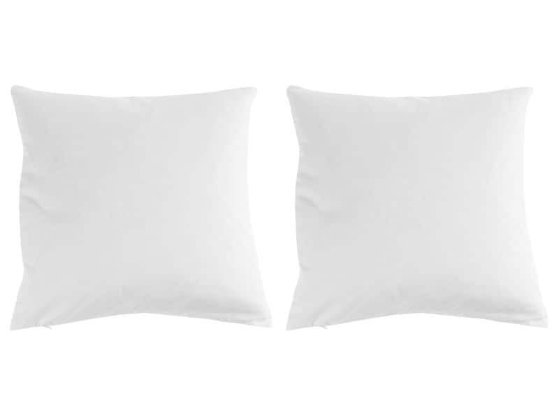 FTM Kissenbezug – 40 × 40 cm, 2er-Set, Polyester, Weiss