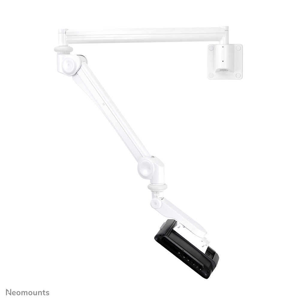 Neomounts Wandhalterung, Wand, bis 24", 3 kg, höhenverstellbar, Neigen/Schwenken, weiss