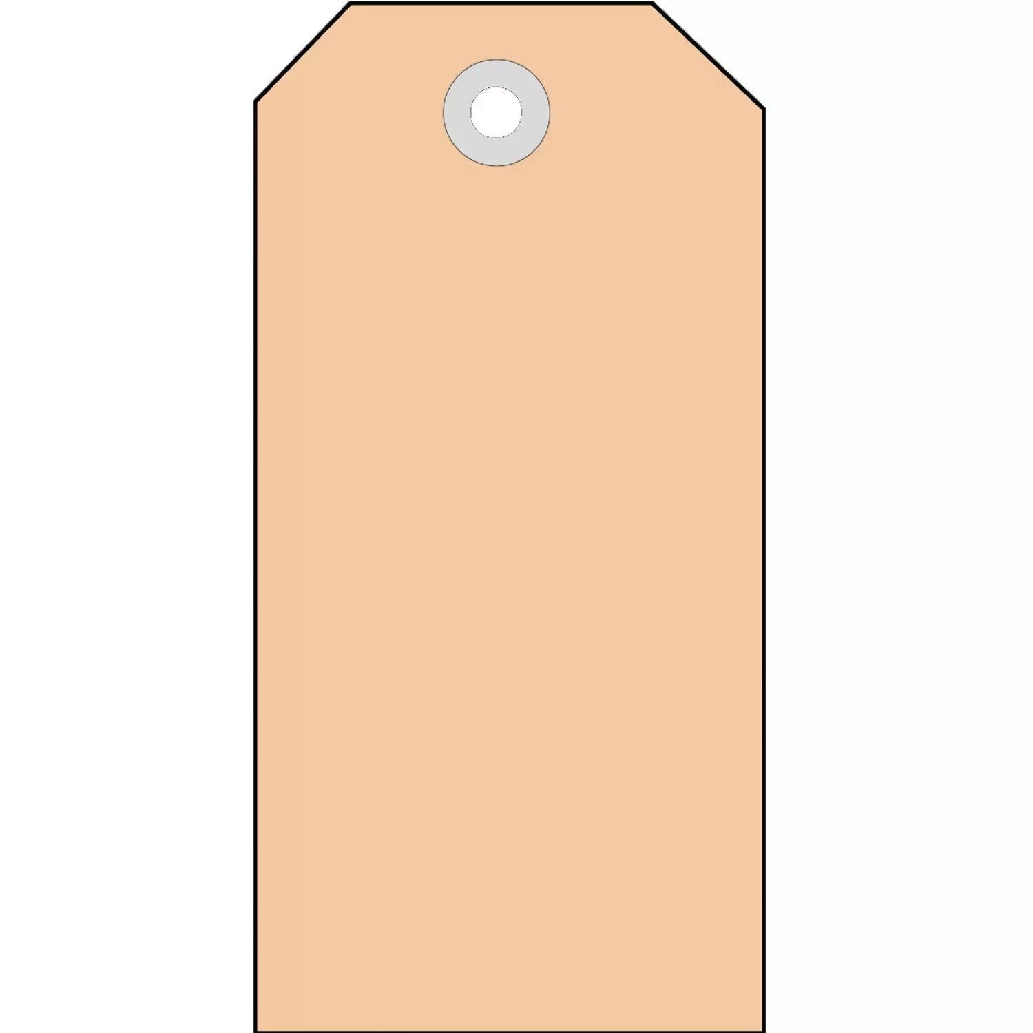 HERMA Anhängeetiketten – rechteckig 60 × 120 mm, Karton, braun, mit Pappöse, 1'000 Stk.