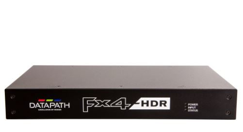 Datapath Fx4-HDR – Video-Wall-Controller, 4K@60 Hz, 1× HDMI 2.0 In/Loop-Out, 2× HDMI 1.4 In, HDR, HDCP 2.2