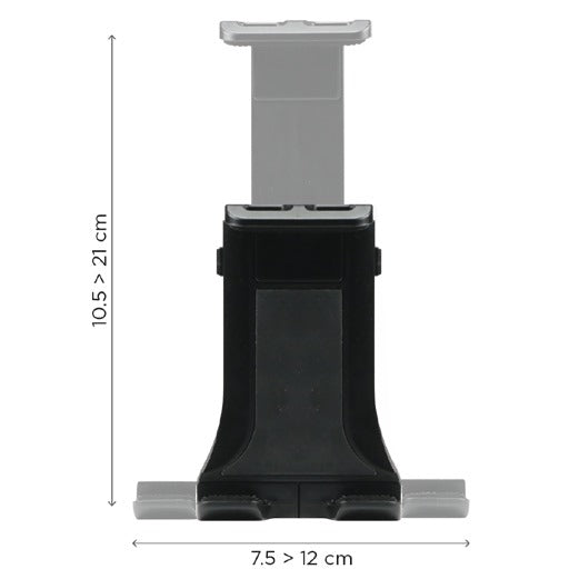 Mobilis Tablet-Arm (Tischklemme) für Smartphones und Tablets – Schwarz