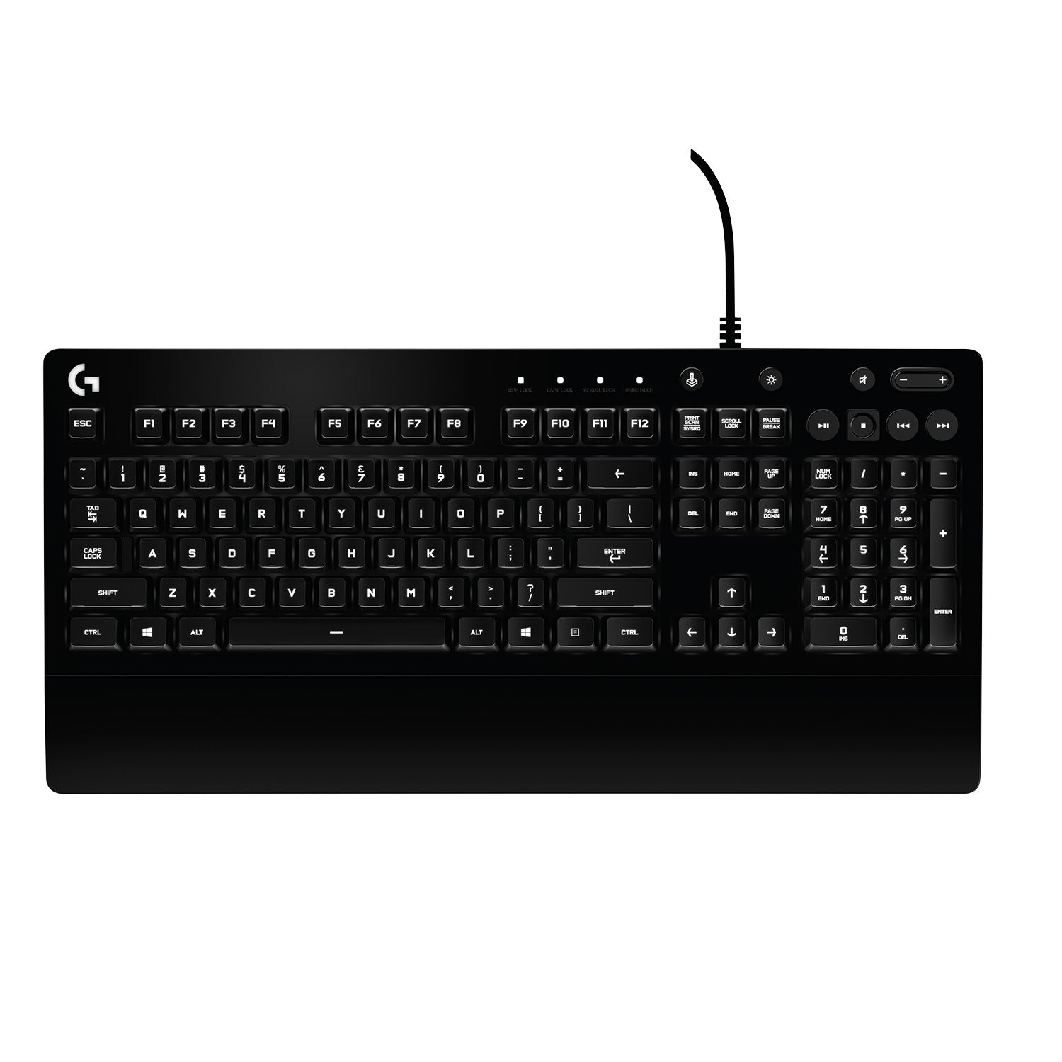 Logitech G G213 Prodigy – Gaming-Tastatur – Mechanisch, RGB – Kabelgebunden, USB – AZERTY (BE) – Schwarz