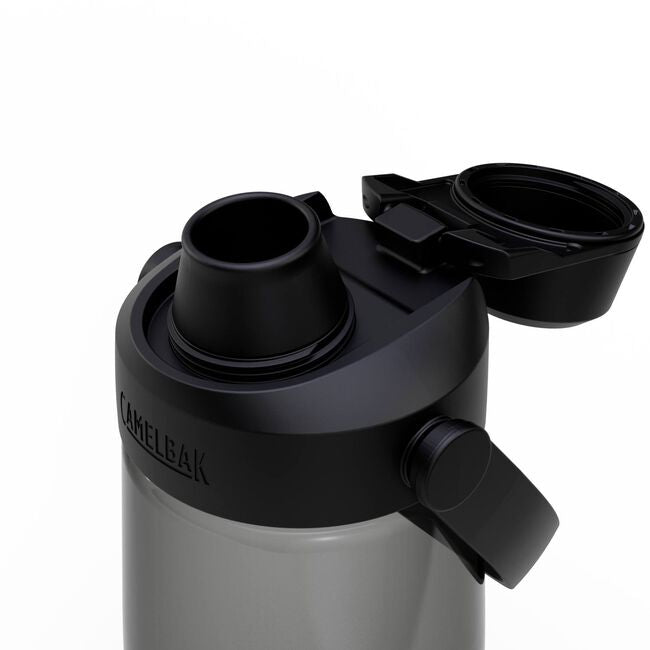CamelBak Thrive Chug Trinkflasche 750 ml – Tritan, Schraubdeckel, Grau