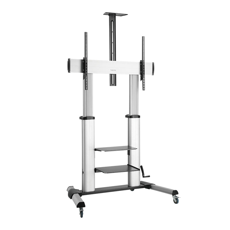 LogiLink TV-/Monitorwagen BP0084 – Höhenverstellbar, belastbar bis 100 kg