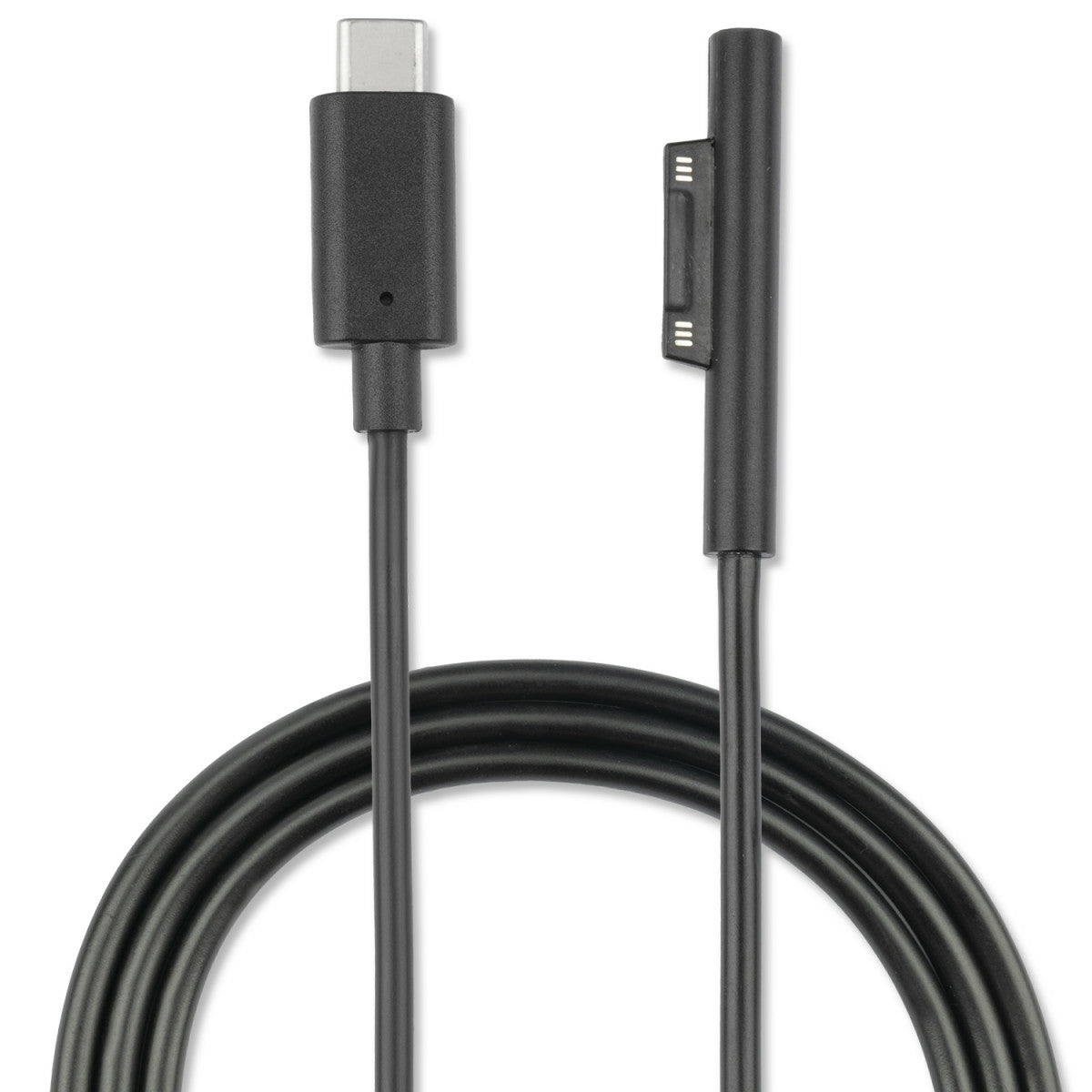 4smarts USB-C auf Microsoft Surface Connect Kabel – 1 m – Schwarz – für Surface Pro 6, Pro 5, Pro 4 und mehr