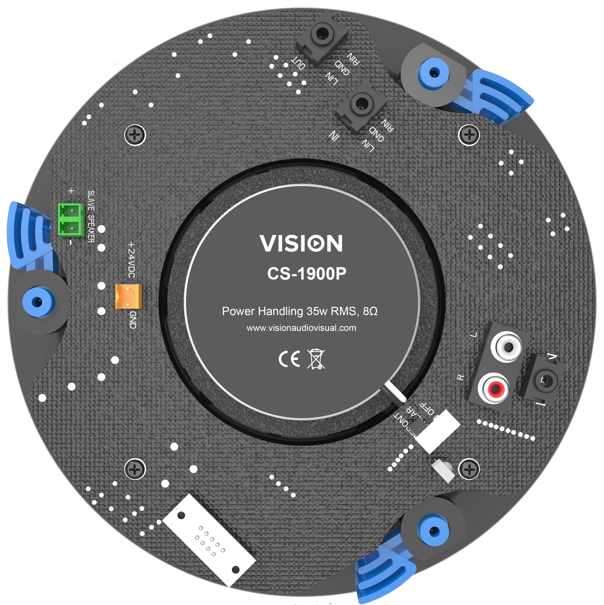 Vision CS-1900P – Aktivlautsprecher (Paar) – 2-Wege, 70 W, Bluetooth