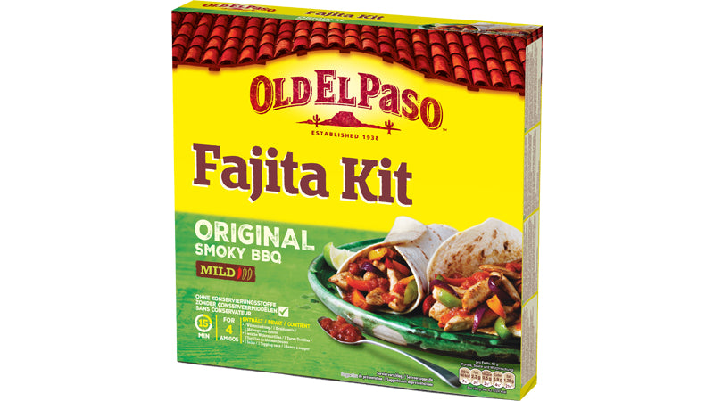 Old El Paso Fajita-Kit Original, laktosefrei – 500 g