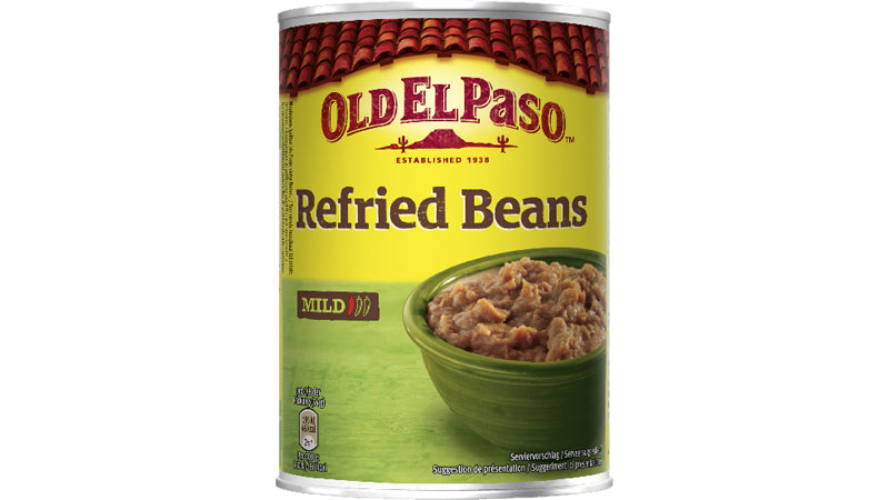 Old El Paso Pintobohnen Refried Vegetarisch Dose – 435 g