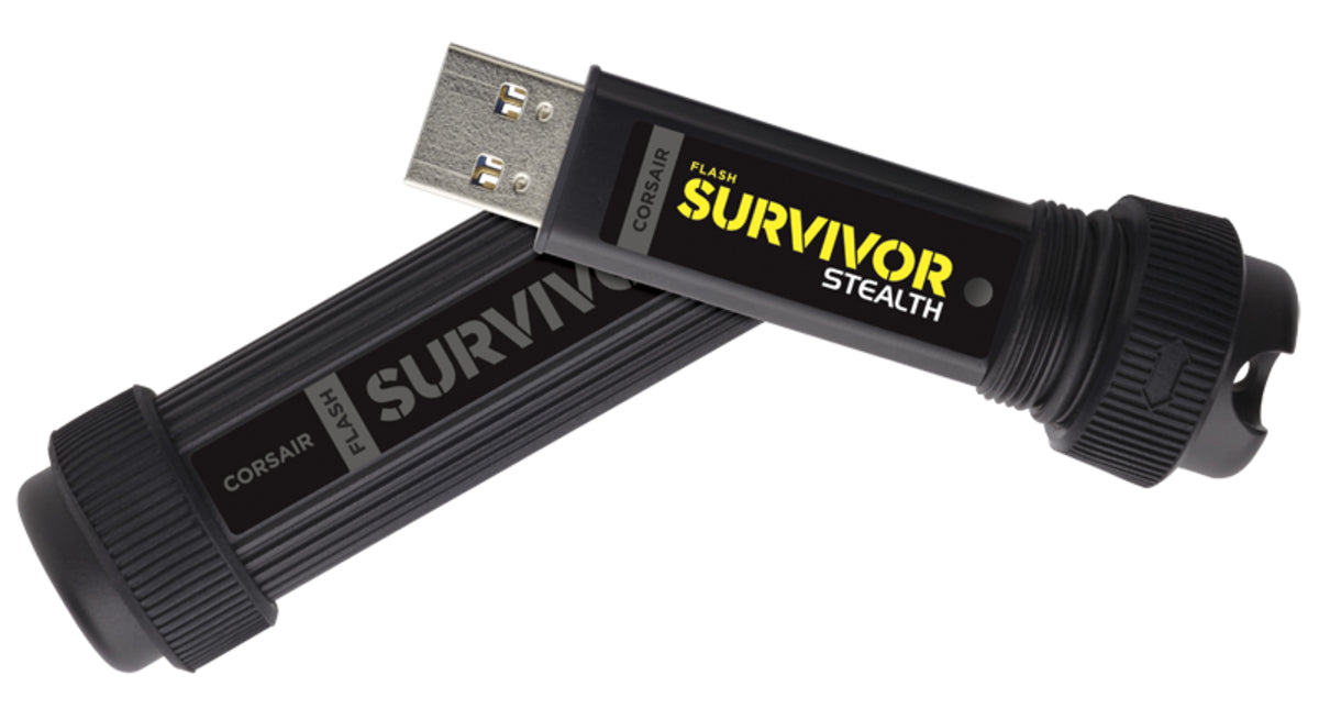 Corsair Flash Survivor Stealth – 1 TB, USB 3.2 Gen 1 (USB Typ-A), Kappe