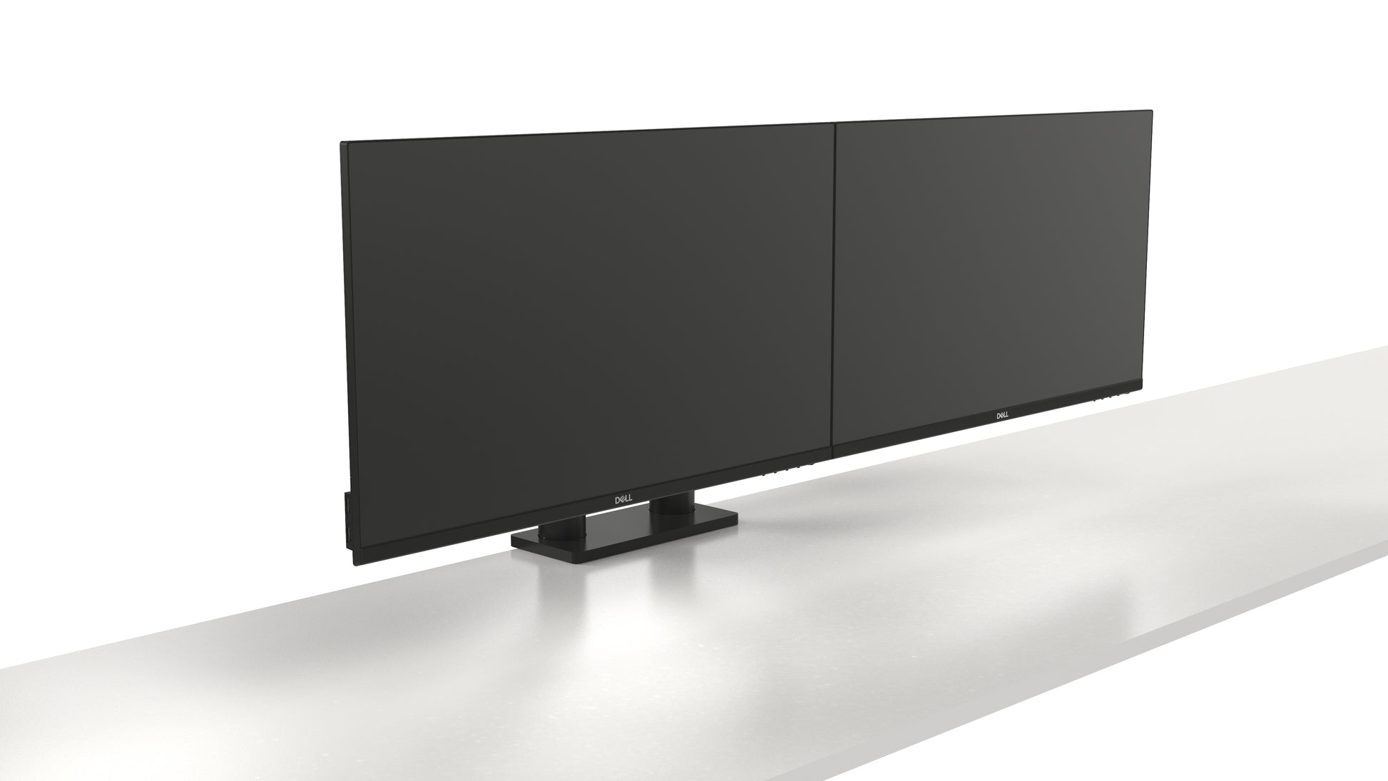 DELL MDA20 – Monitorarm, Dual, Tischklemme, bis 27", VESA 100 × 100 mm, 10 kg, Schwarz
