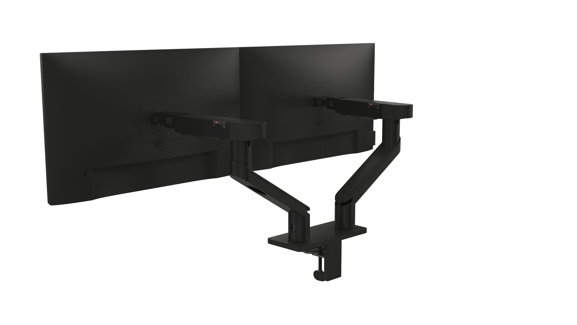 DELL MDA20 – Monitorarm, Dual, Tischklemme, bis 27", VESA 100 × 100 mm, 10 kg, Schwarz