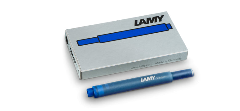 Lamy Tintenpatronen Grossraum T 10 – Blau, 5 Stk.