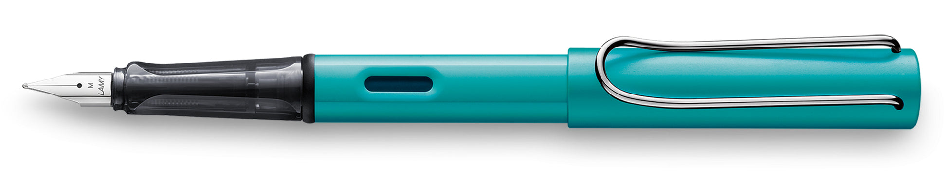 Lamy AL-star Turmaline – Füllfederhalter – M – Türkis – Aluminium