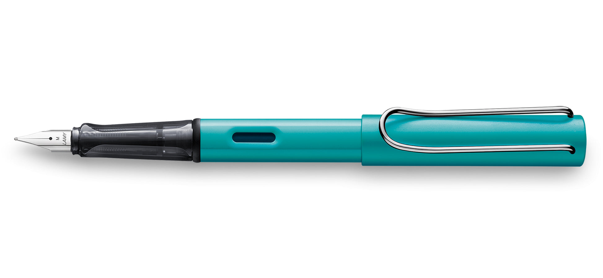 Lamy AL-star Turmaline – Füllfederhalter – M – Türkis – Aluminium