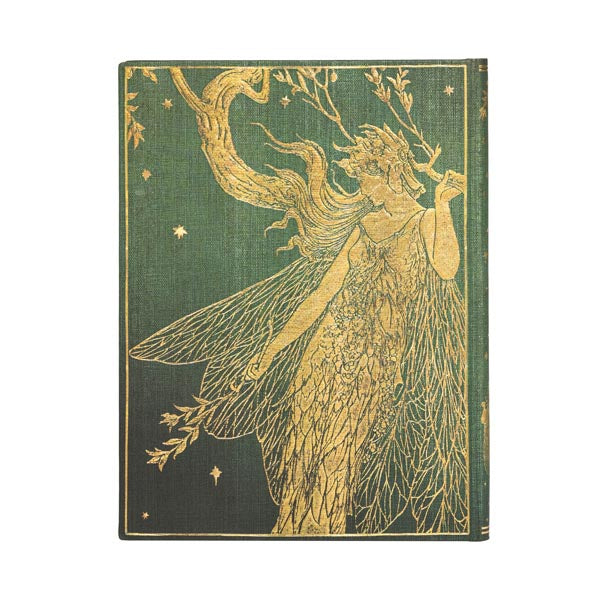 Paperblanks Notizbuch – 180 × 230 mm – 120 g/m² – Hardcover, 2 Lesezeichen, abgerundete Kanten, grün, FSC
