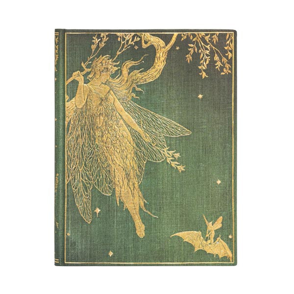 Paperblanks Notizbuch – 180 × 230 mm – 120 g/m² – Hardcover, 2 Lesezeichen, abgerundete Kanten, grün, FSC