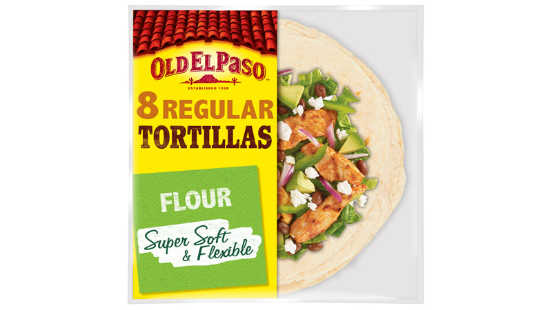 Old El Paso Weizentortillas – 326 g