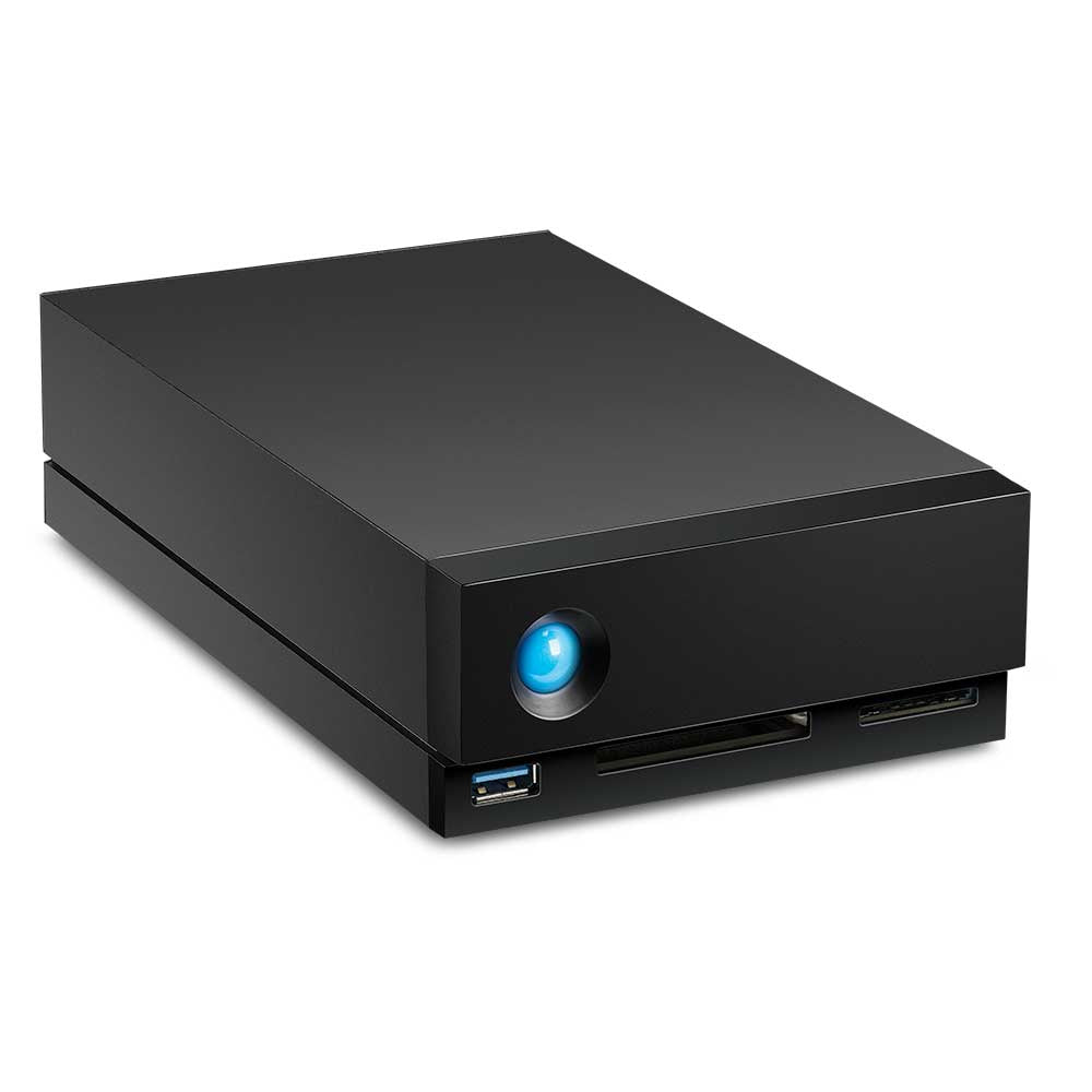 LaCie 1big Dock – 16 TB, 2× Thunderbolt 3, USB 3.1, 3,5"