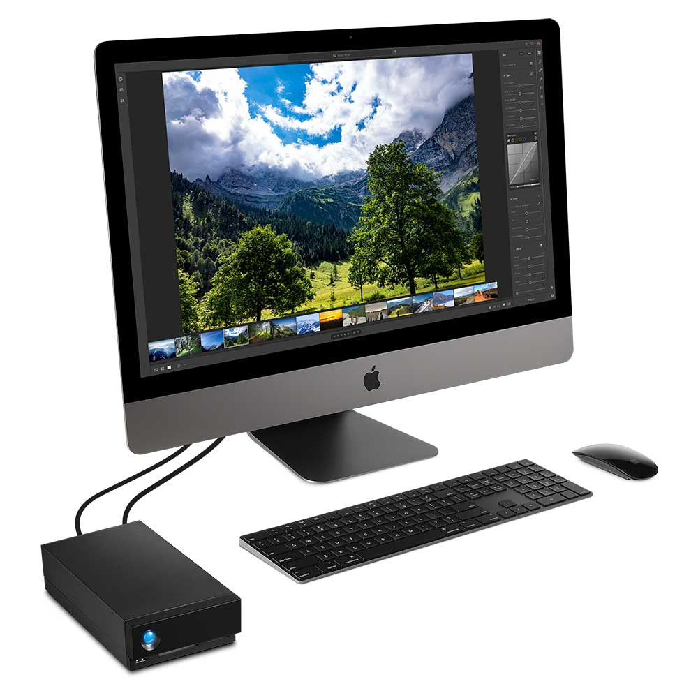 LaCie 1big Dock – 16 TB, 2× Thunderbolt 3, USB 3.1, 3,5"