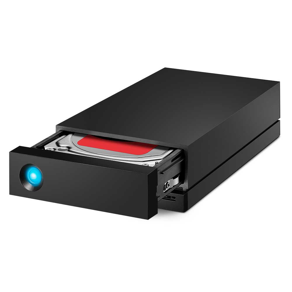 LaCie 1big Dock – 16 TB, 2× Thunderbolt 3, USB 3.1, 3,5"