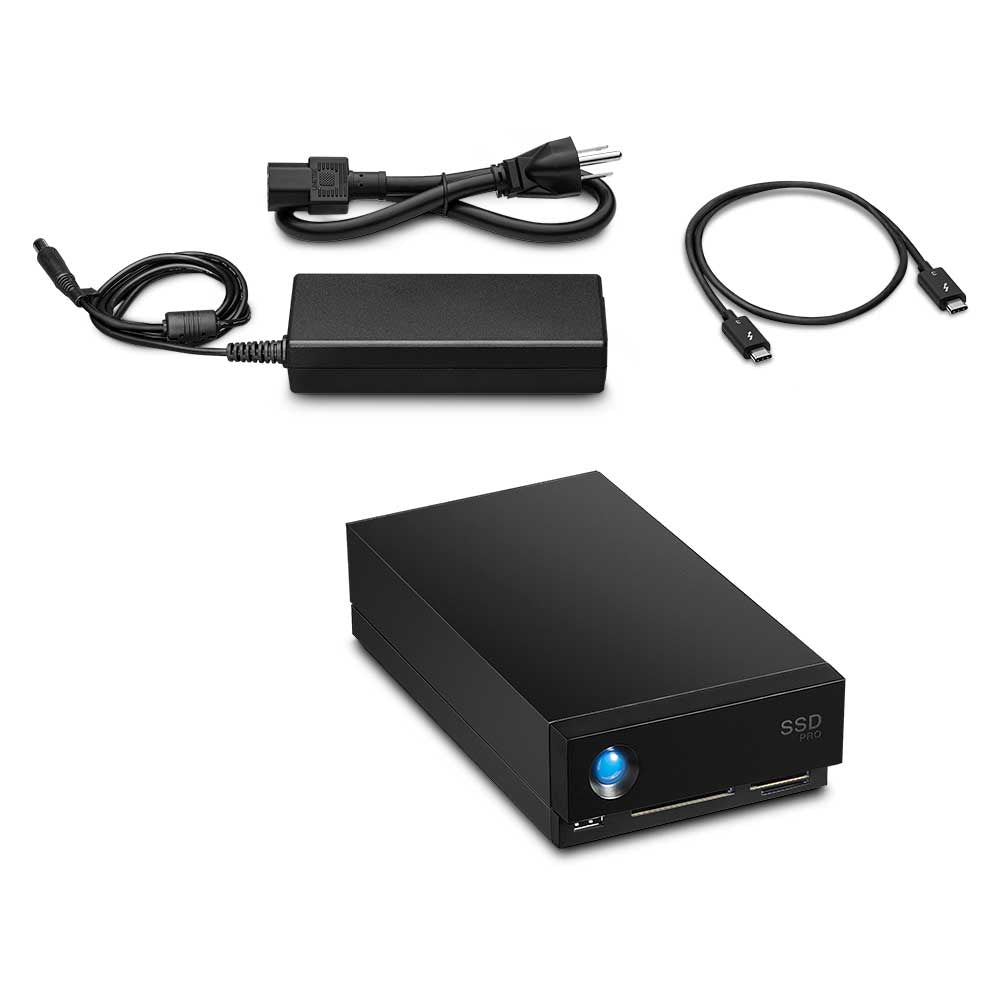LaCie 1big Dock Pro Speichergerät – 2 TB, Thunderbolt 3, NVMe