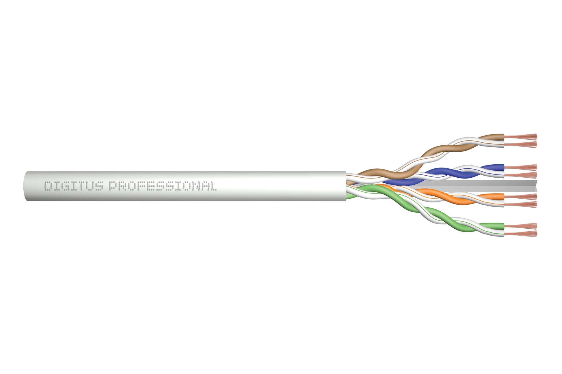 Digitus DK-1613-P-305 Patchkabel Kat. 6 – PoE+, 305 m, Grau, U/UTP, LSZH – 1 Stk.