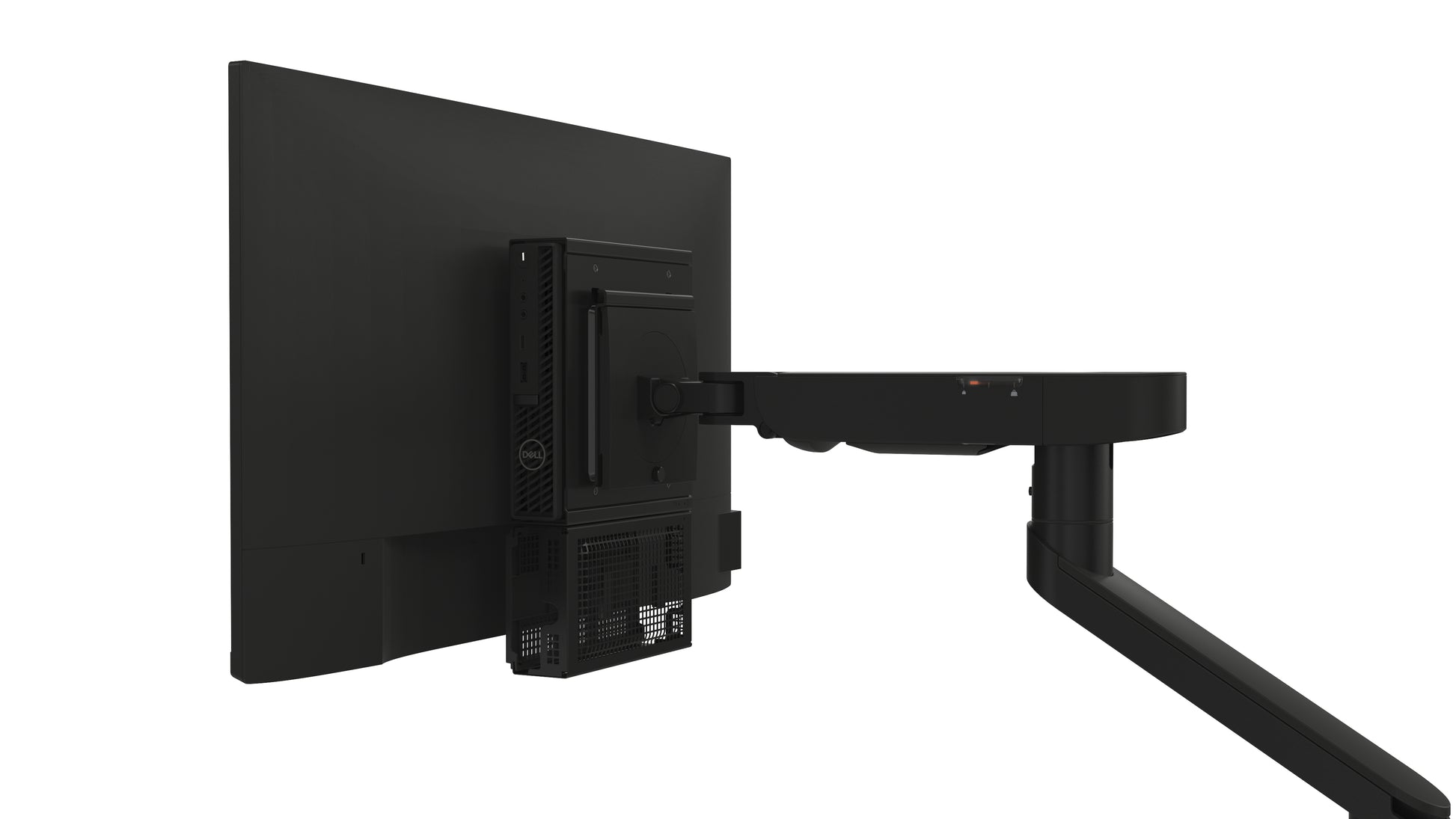 DELL Pro MSA20 – Monitorarm, Tischklemme, bis 38", VESA 100 × 100 mm, 10 kg, schwarz