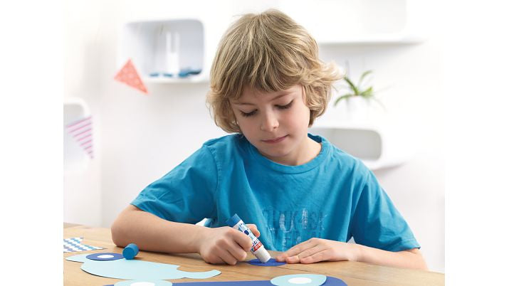 TESA ecoLogo Klebestift – Stift, permanent, transparent, lösemittelfrei, 20 g, für Papier, Karton, Fotos u. a.